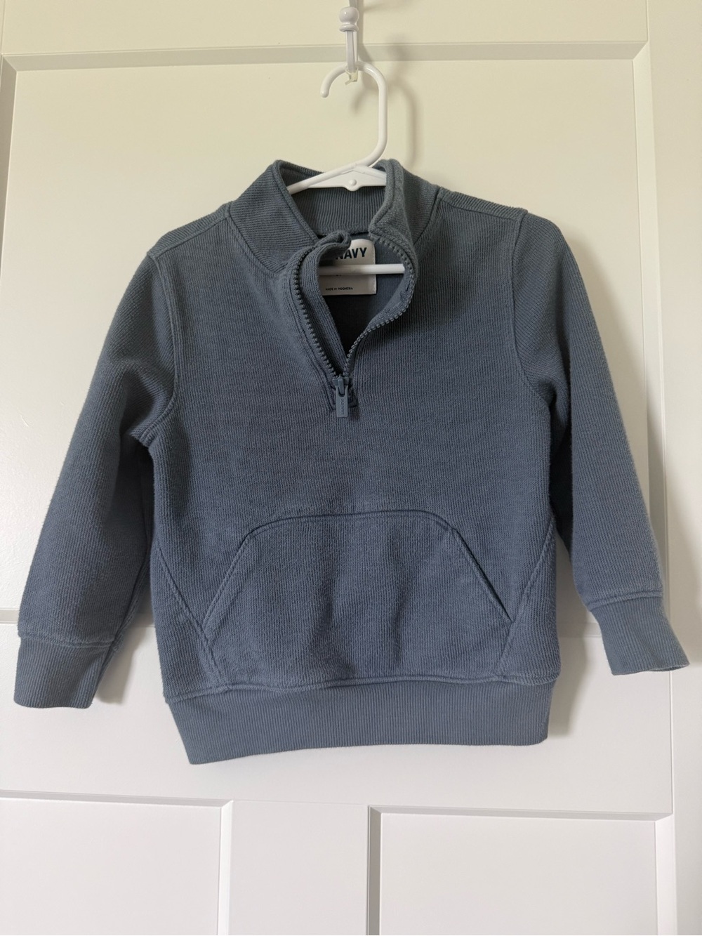 Old Navy Heather Slate Blue Pullover Top